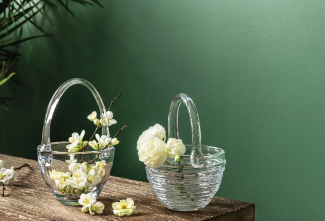 The story (and many uses) of our glass baskets