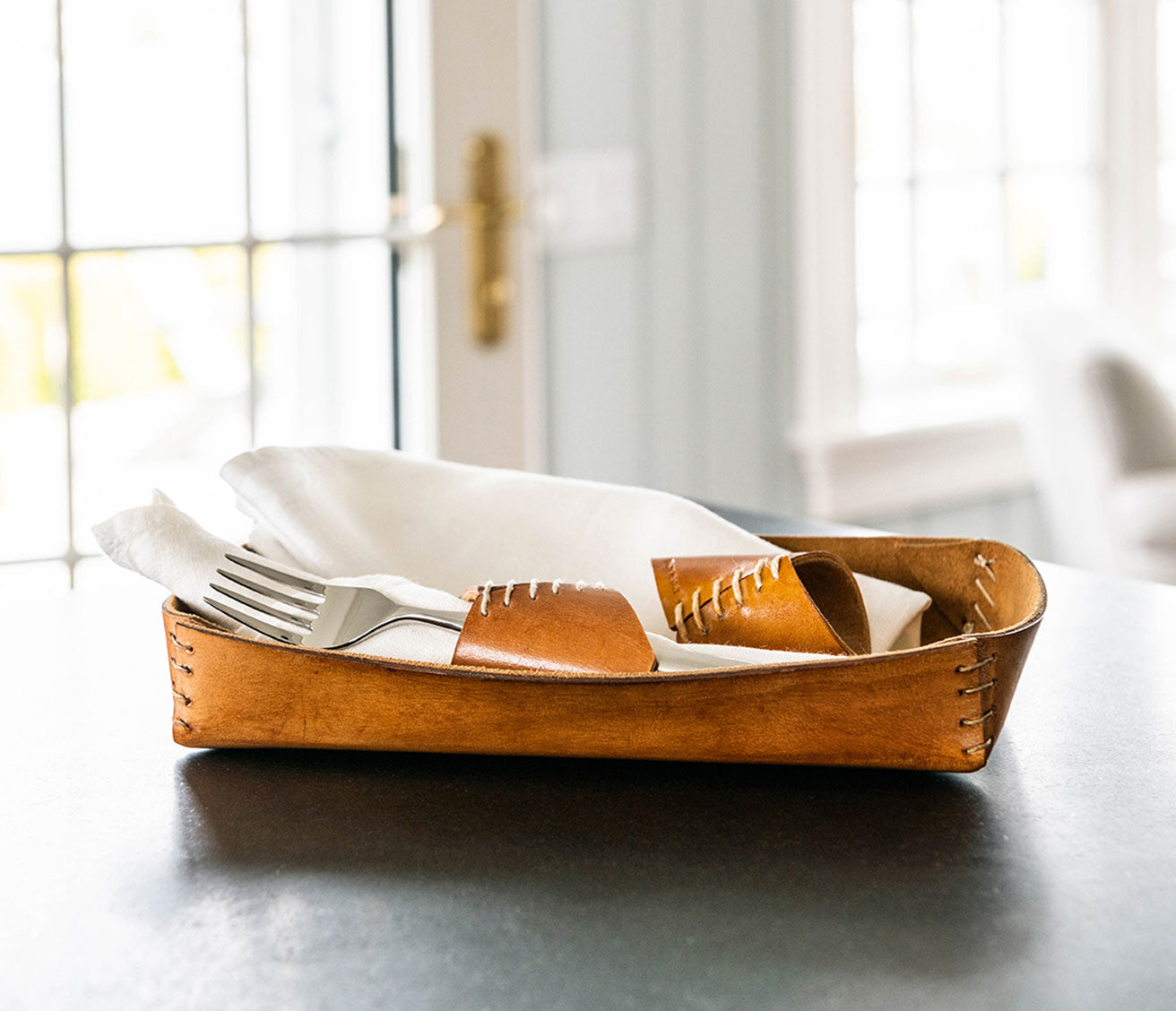 Leather Tray