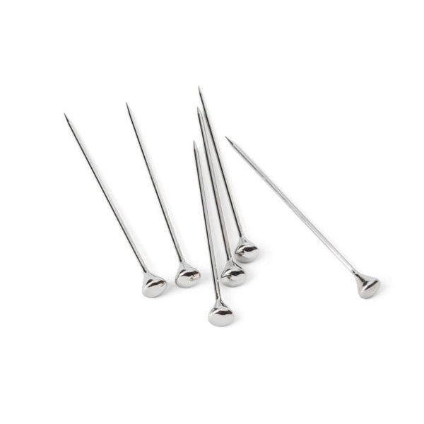 Stainless Steel Sky Cocktail Sticks - Set of 6 view 1