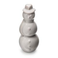 Vermont Pottery Snowman in Gift Box - L view 1