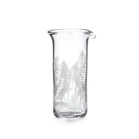 Engraved Fern Ascutney Bar Pitcher - Tall view 1