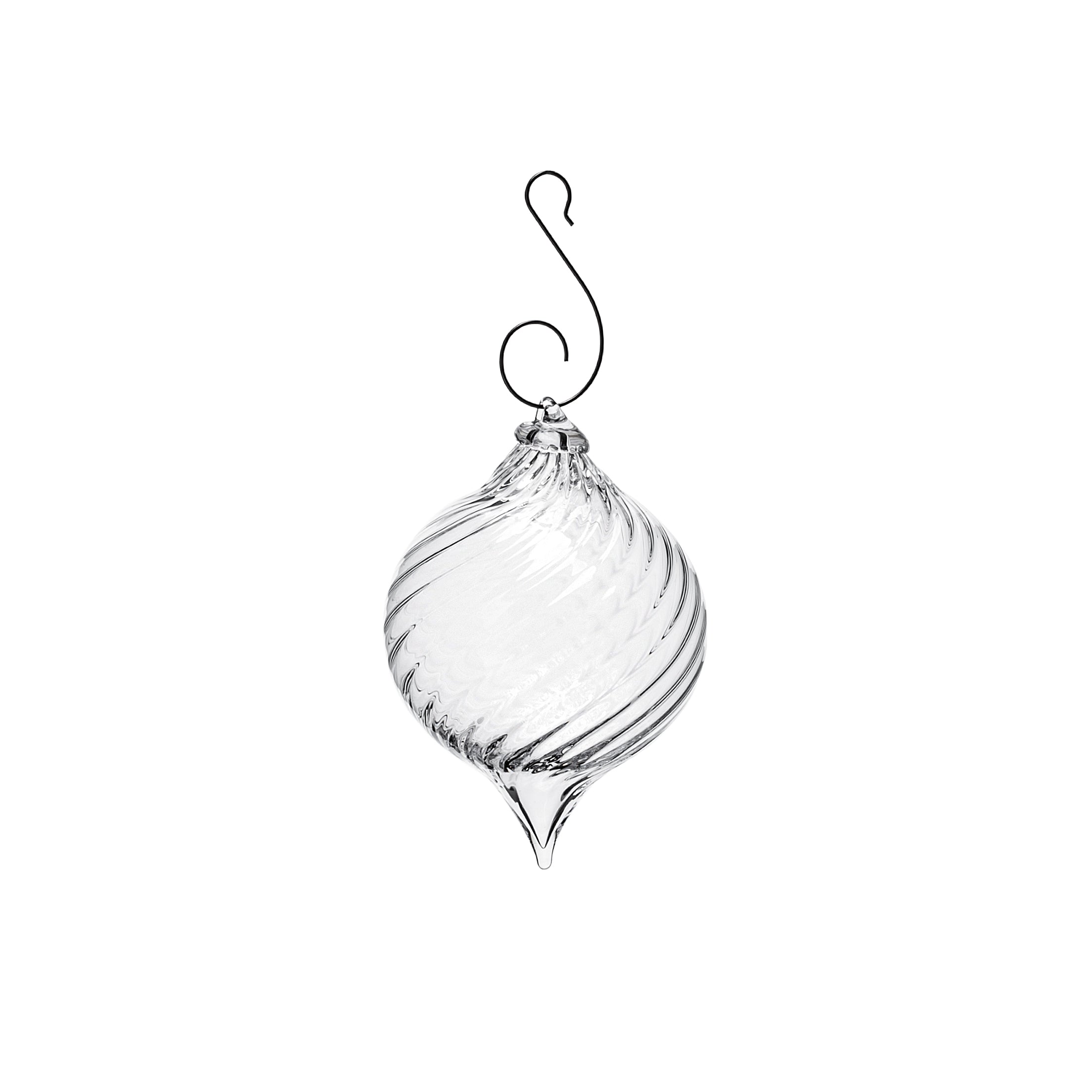 Finial Optic Glass Ornament - Thumbnail 2