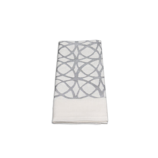 Concentric Rings Linen Napkins - Set of 4 view 2