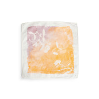 Apricot Floral Linen Napkin - 18 Inch view 2