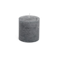 Grey Pillar Candle - 2 x 2 view 1