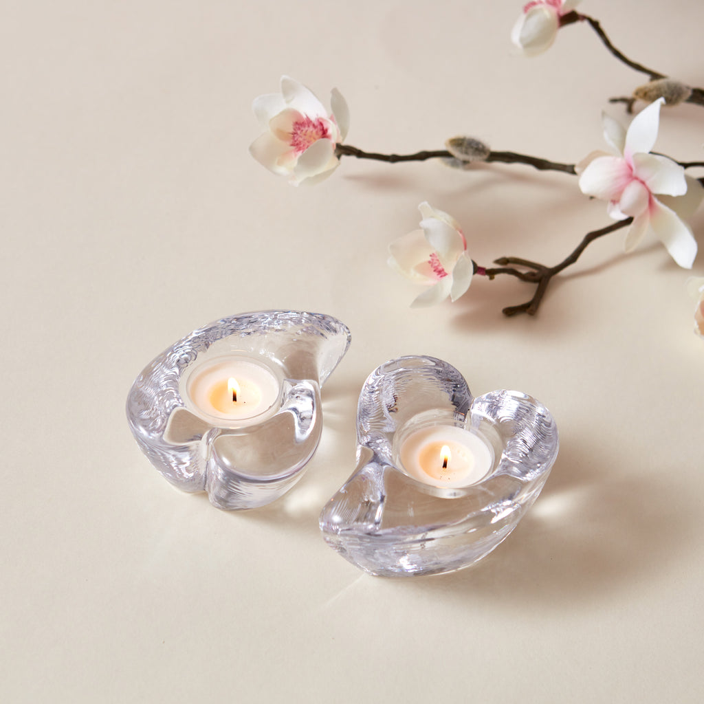 Twist Heart Tealight in Gift Box - Set of 2 view 4