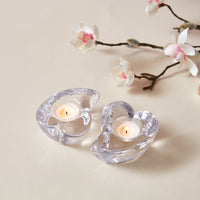Twist Heart Tealight in Gift Box - Set of 2 view 4