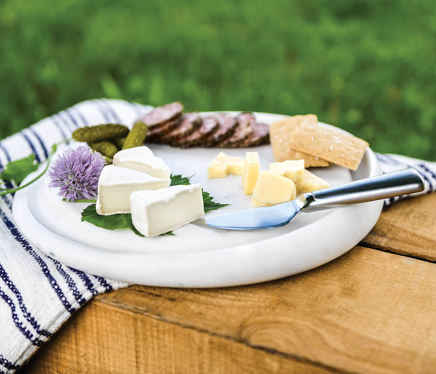 Cheese Board — White Marble