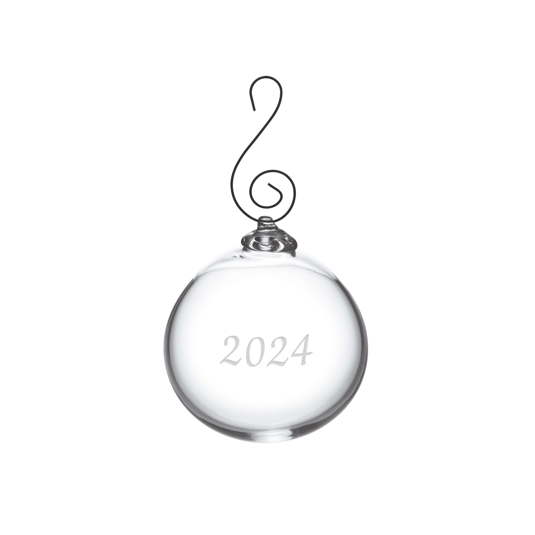 Round Ornament — 2024