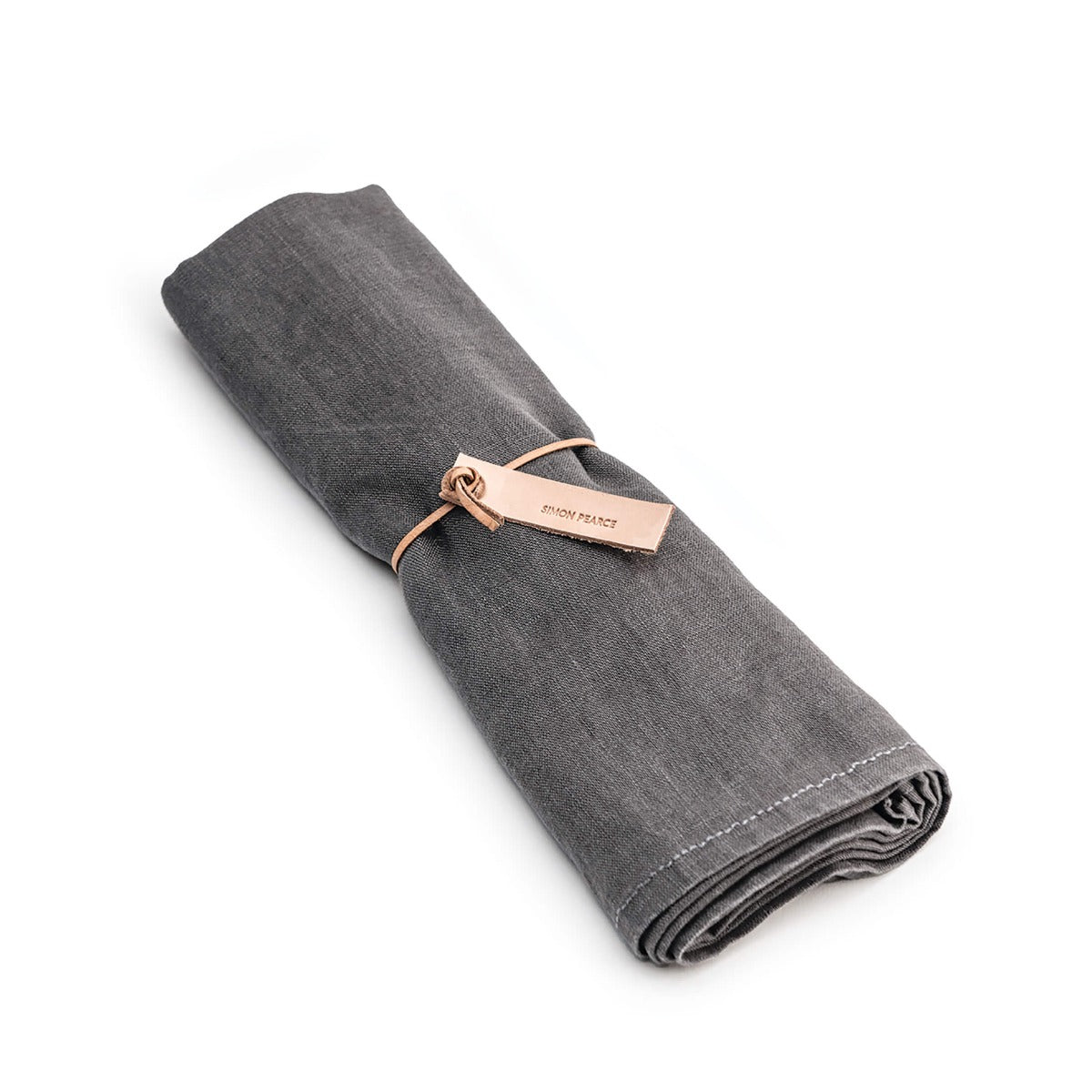 Linen Runner, 95 Inch — Grey