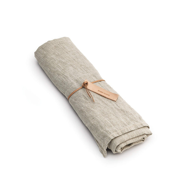 Linen Runner, 95 Inch — Natural view 2