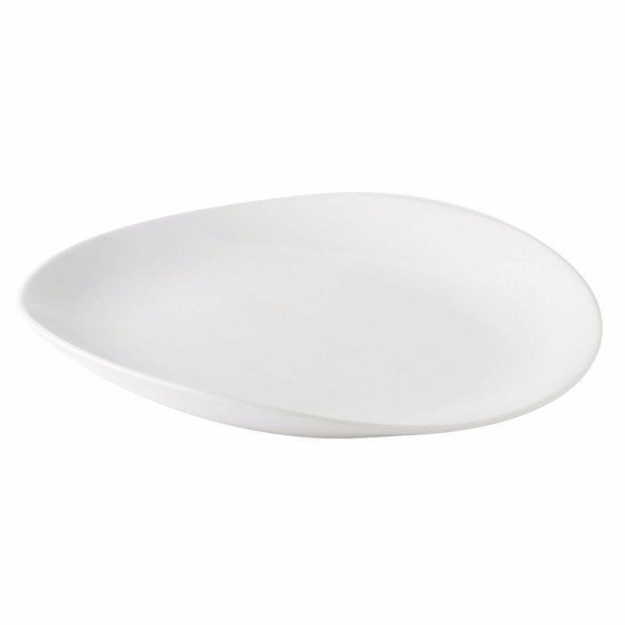 Barre Dinner Plate - 2nd - Alabaster view 1