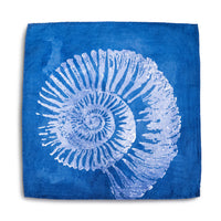 Indigo Shell Linen Napkin - 18 Inch view 2