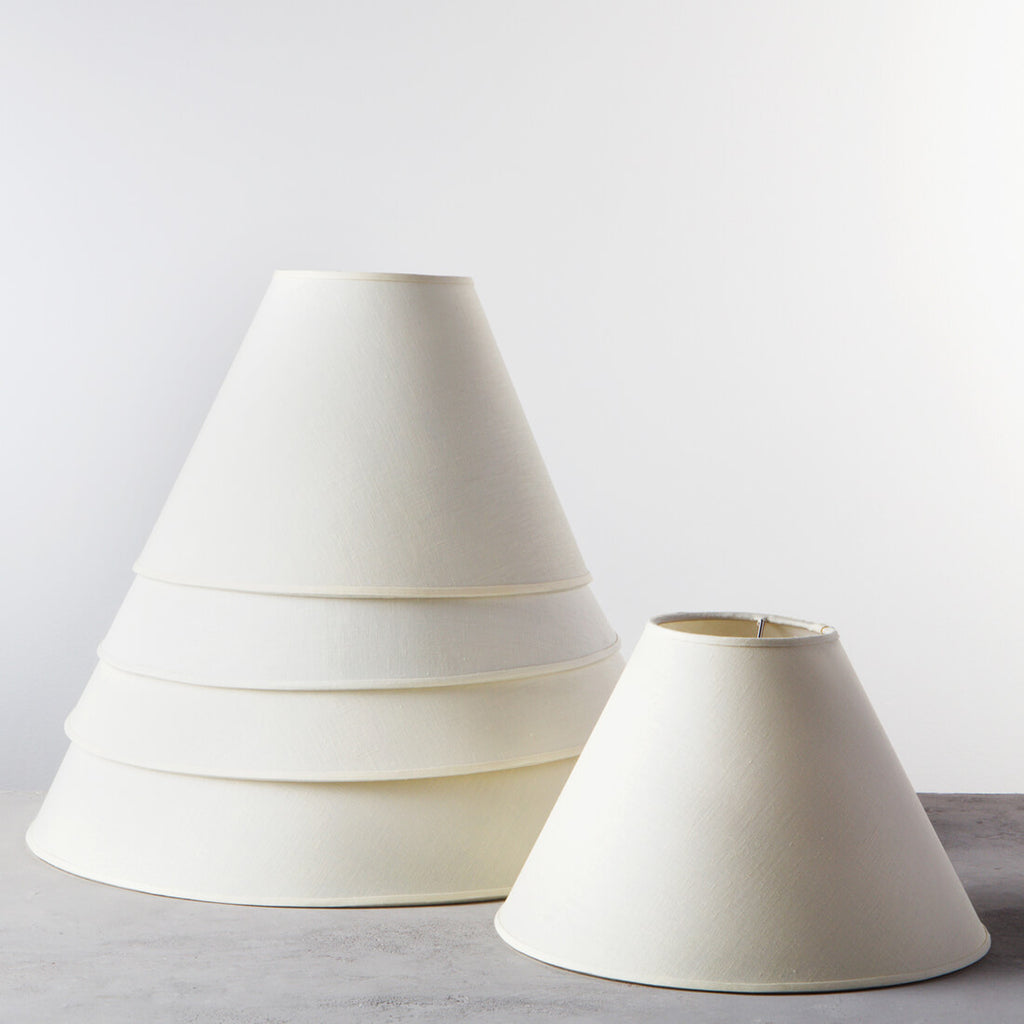 Linen Empire Shade — Sugar view 4