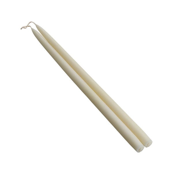 Taper Candle, Set of 2 — Ivory view 2