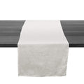 Linen Runner, 95 Inch — White