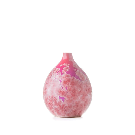 Crystalline Teardrop Vase, Small — Rose | 2nd