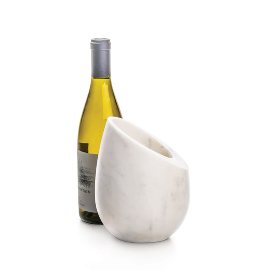Marble Wine Chiller — White