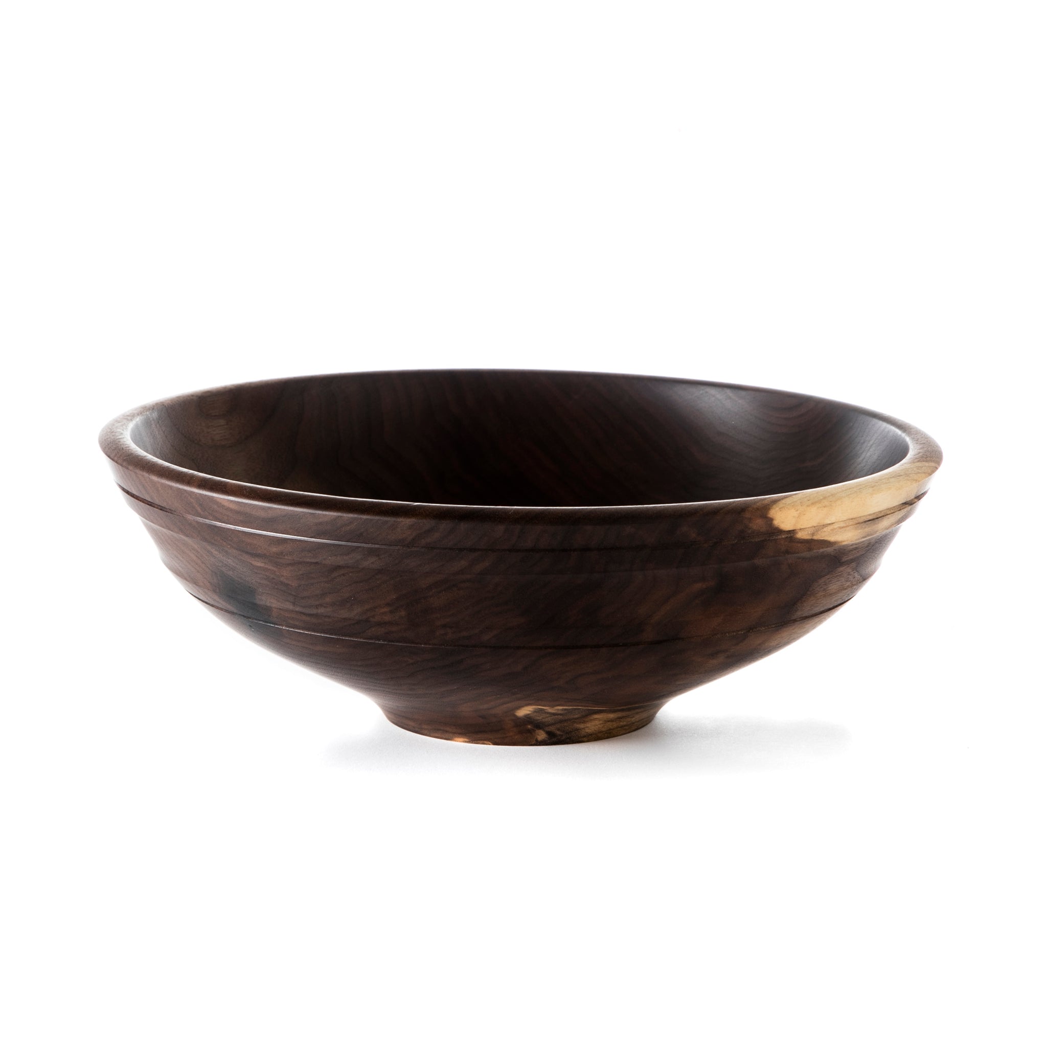 Andrew Pearce Wood Willoughby Bowl, 17ʺ — Black Walnut