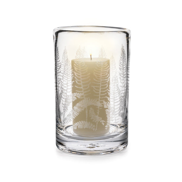 Engraved Fern Hurricane view 1