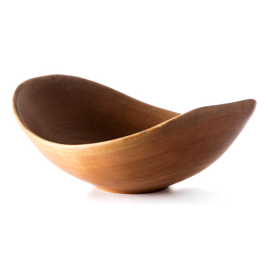 Andrew Pearce Live Edge Wood Bowl, Extra Large — Cherry