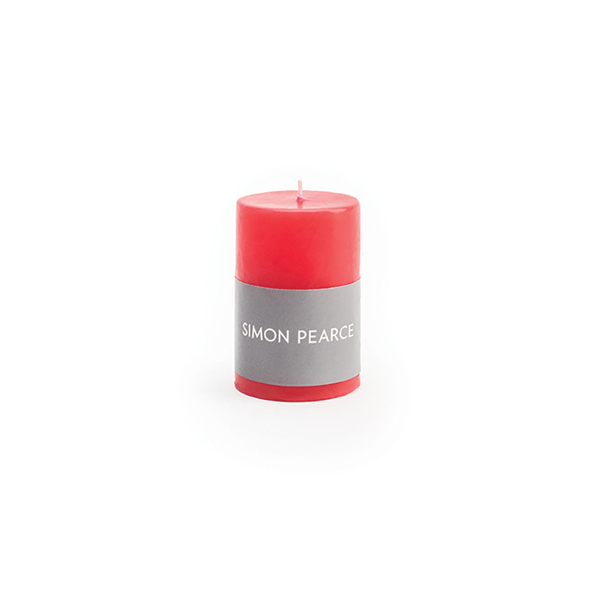 Pillar Candle, 2ʺ x 3ʺ — Holiday Red