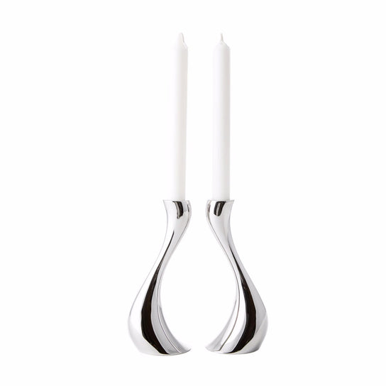 Stainless Steel Candle Holder Set, Small