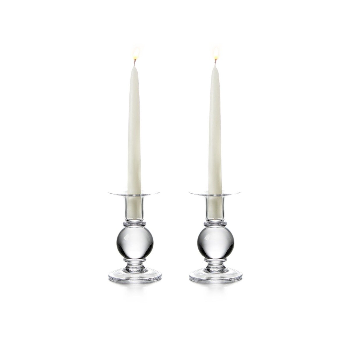 Simon Pearce Hartland Candlesticks, Small- Set of 2 - Thumbnail 3