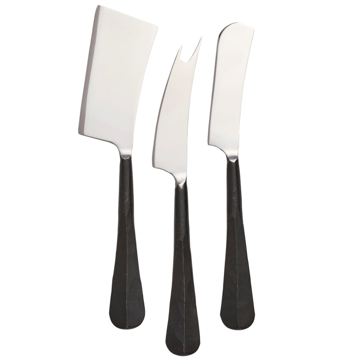 Woodbury Black Cheese Knife Set - Thumbnail 3