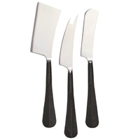 Woodbury Cheese Knife Set — Black view 1