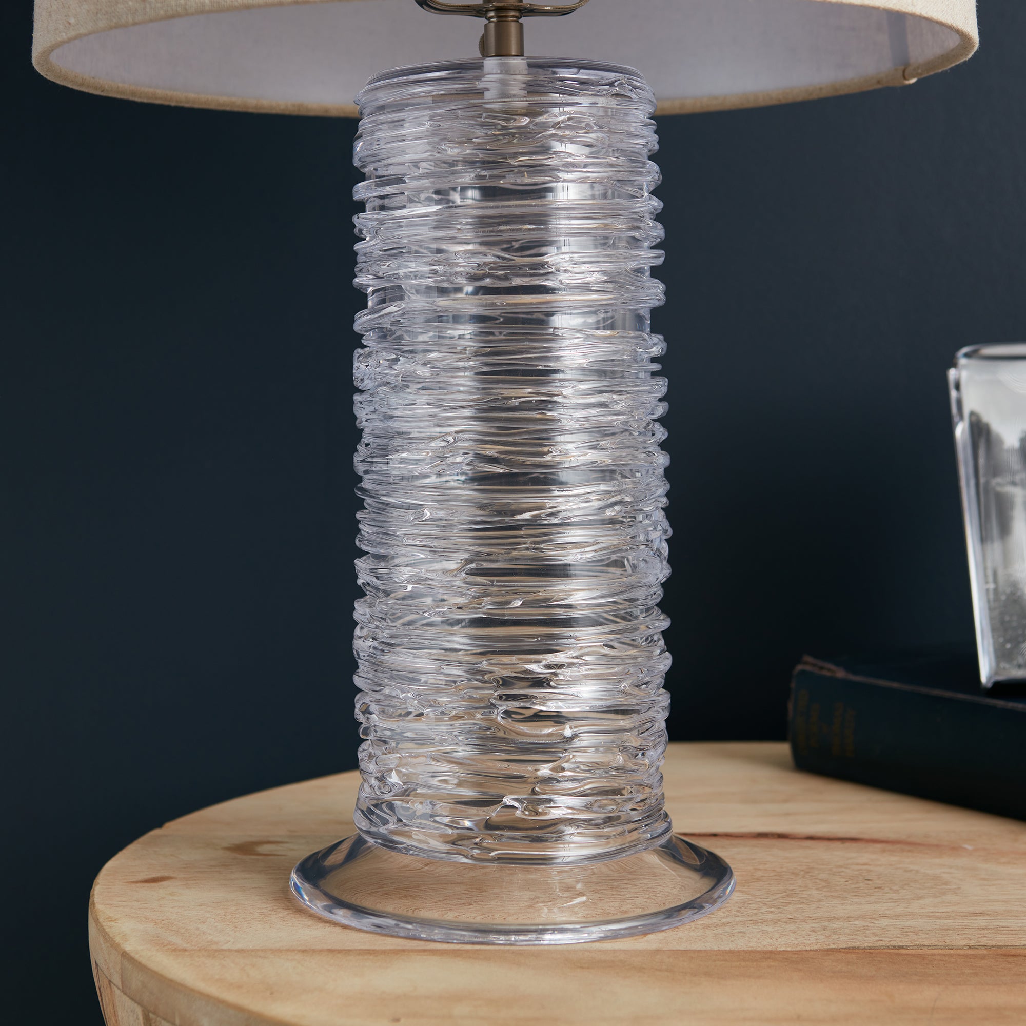 Simon Pearce Echo Lake Lamp | Handblown Glass