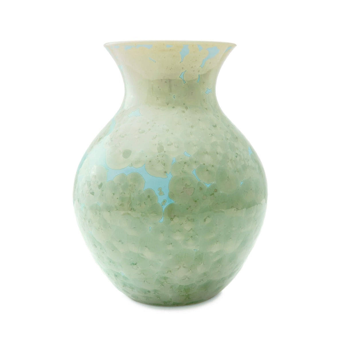 Curio Crystalline Vase, Large — Jade