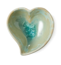 Crystalline Twist Heart Bowl - S - 2nd - Jade view 1