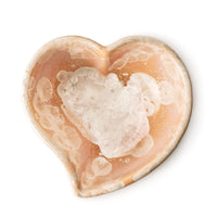 Crystalline Twist Heart Bowl - S - 2nd - Sunset view 1