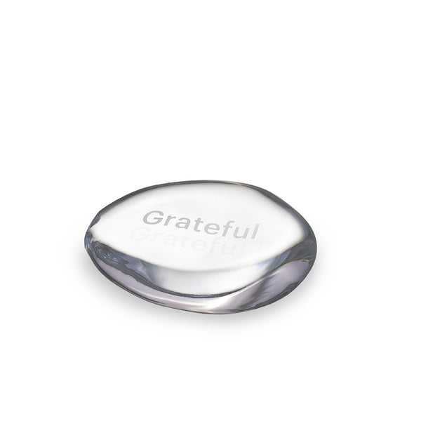 LoveYourBrain Intention Stone — GRATEFUL view 1