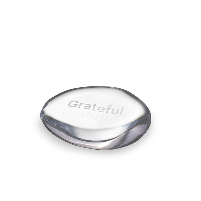 LoveYourBrain Intention Stone — GRATEFUL view 1