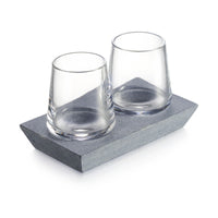 Alpine Whiskey, Set of 2 — Soapstone Base view 1
