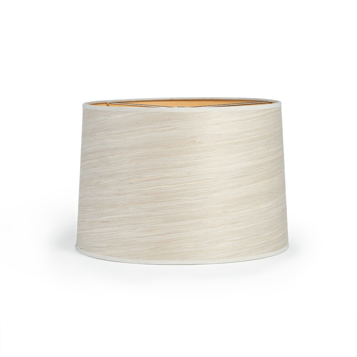 Wood Veneer Barrel Shade, 13ʺ — Silver Maple