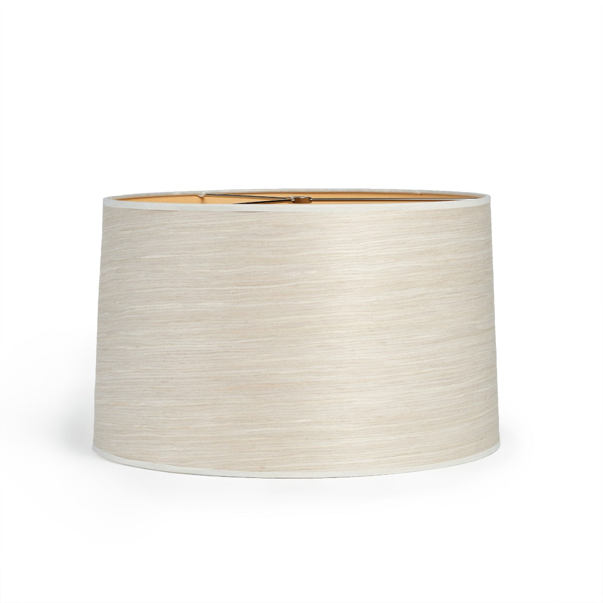 Wood Veneer Barrel Shade, 15ʺ — Silver Maple