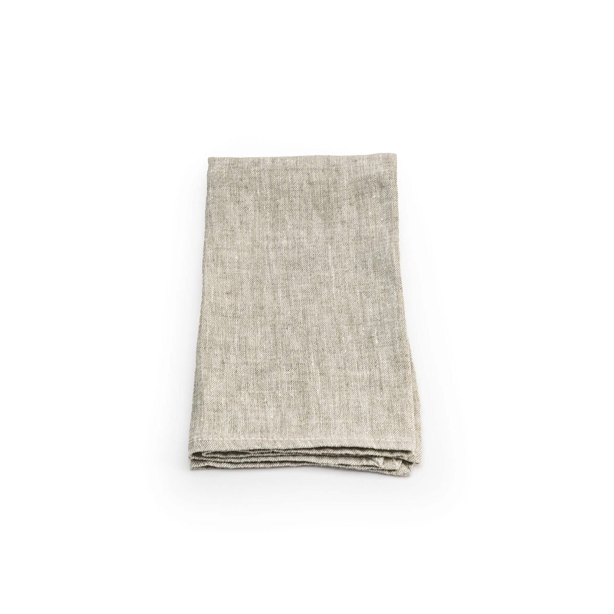 Natural Hemmed Linen Napkins, Set of 4