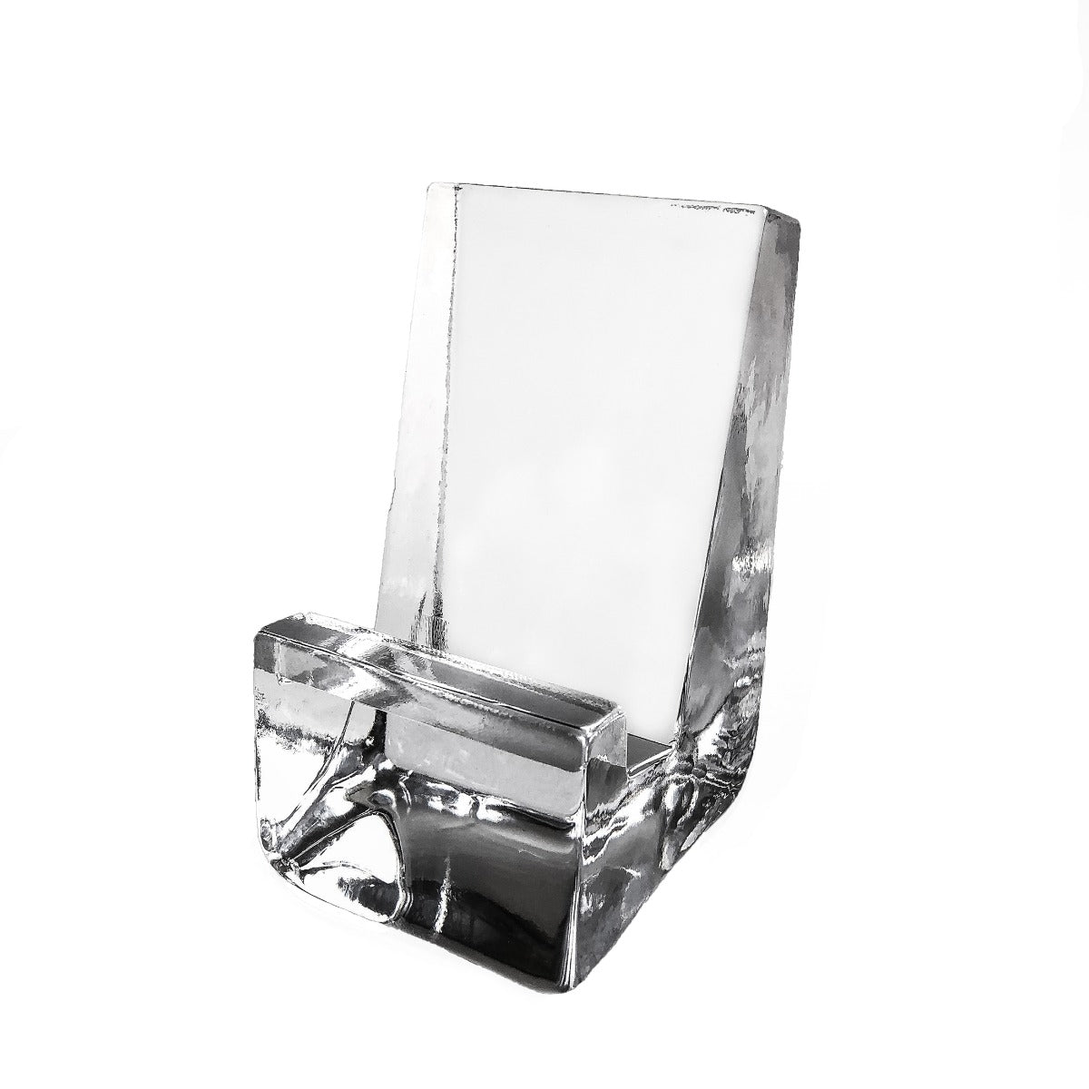Simon Pearce Woodbury Phone Holder | Handcrafted Glass