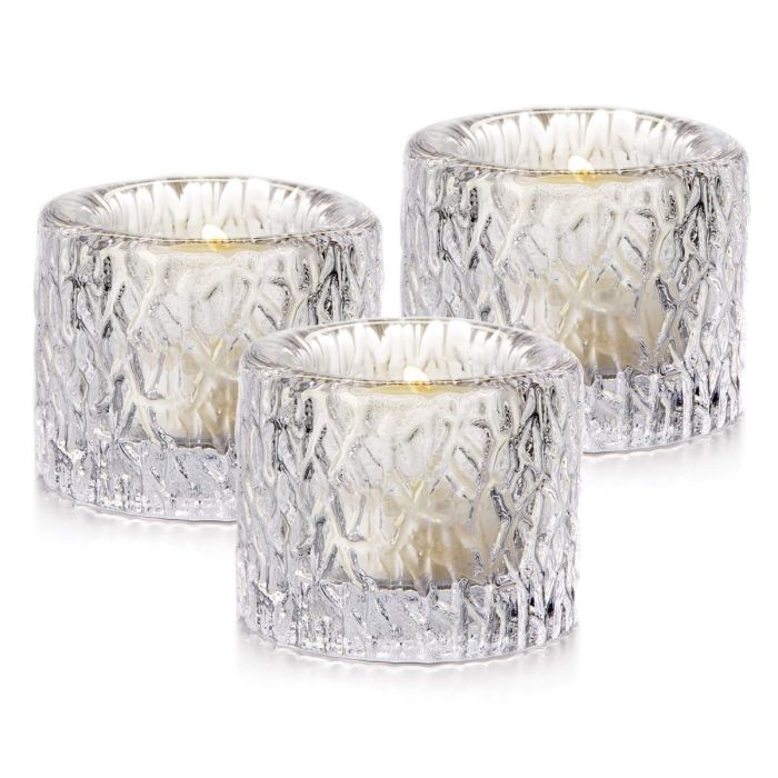 Silver Lake Tealight Trio view 1