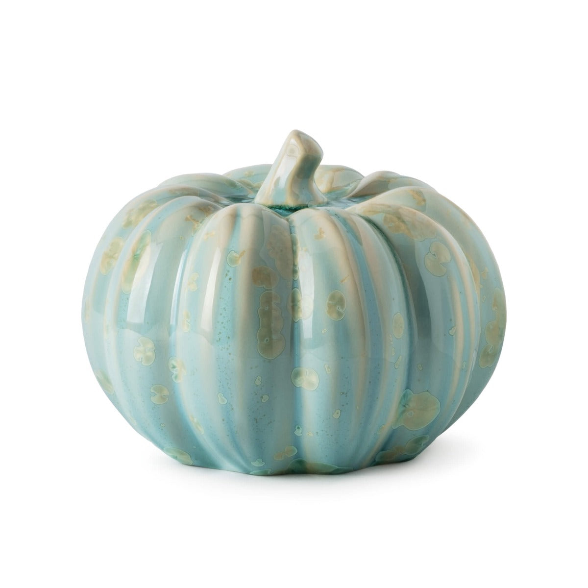 Crystalline Pumpkin, Large — Jade