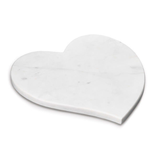 Heart Board — White Marble view 1