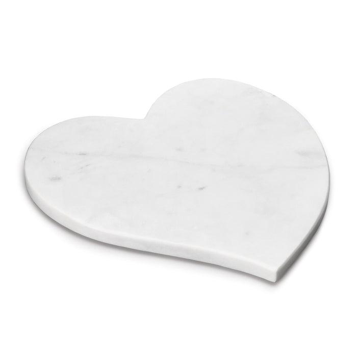Heart Board — White Marble view 1
