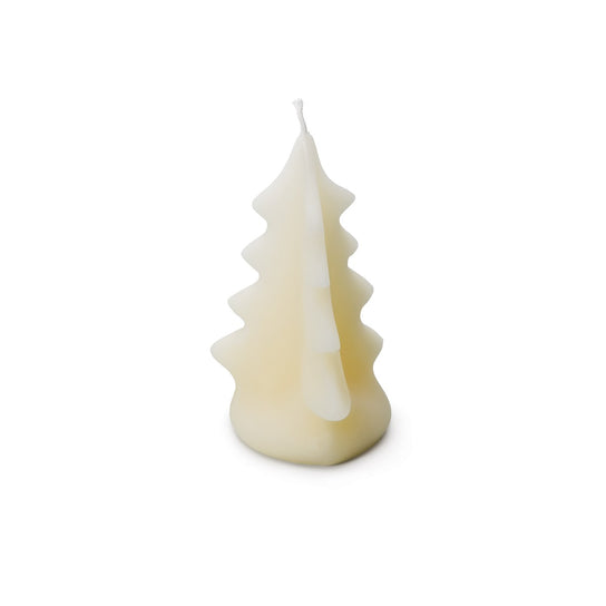 Beeswax Tree Candle, 6ʺ — Ivory