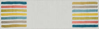 Spring Multi Stripe Linen Runner - 67 Inch view 2
