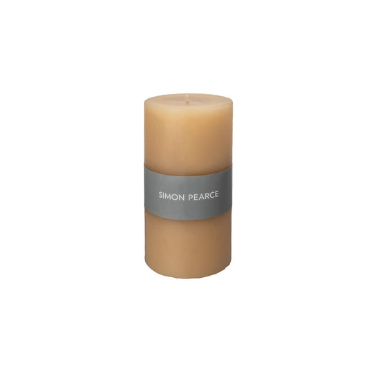 Cafe Au Lait Pillar Candle view 2