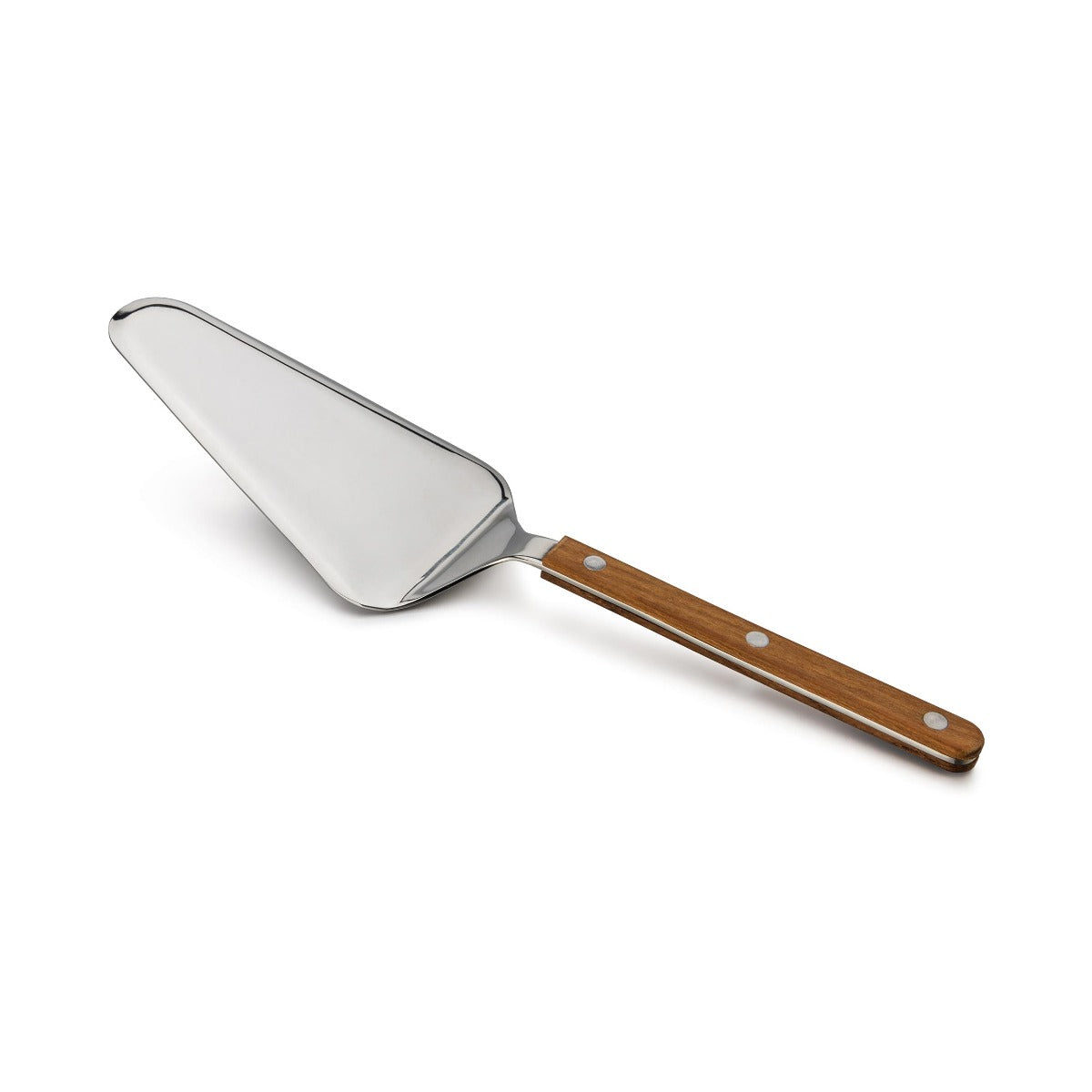 Stainless Steel Salad Tosser with Teak Wood Handle