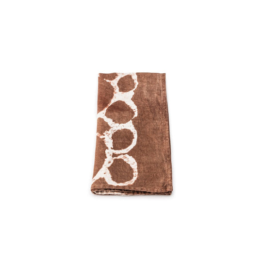 Linen Napkin, 18ʺ — Terracotta Ring